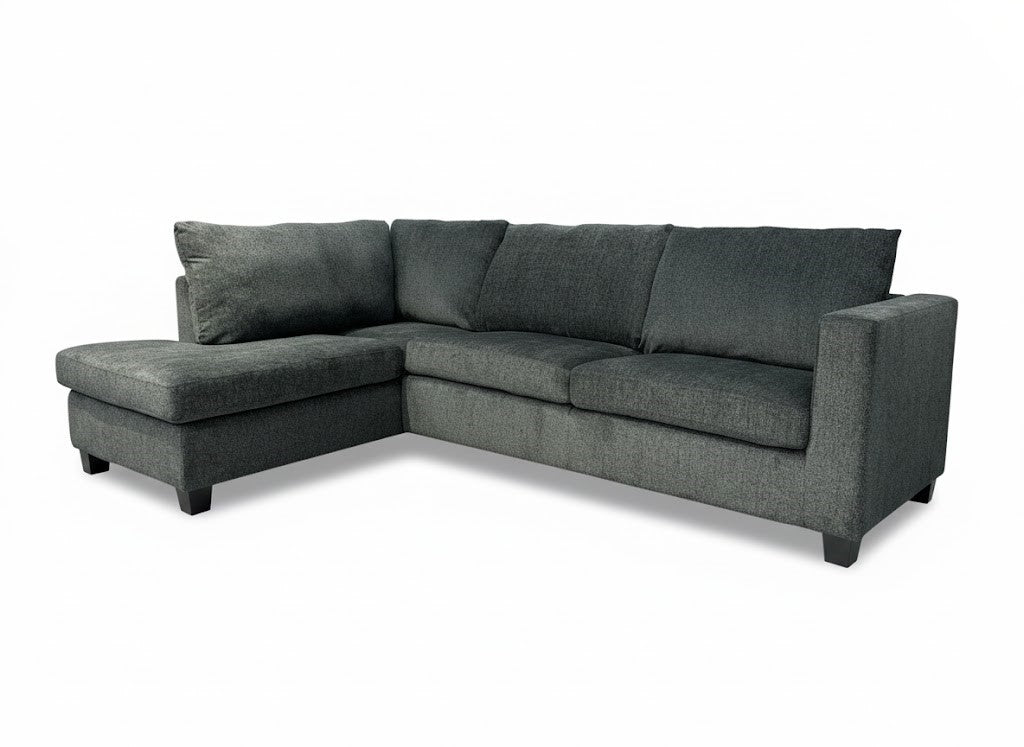 Ganley Modular Dark Grey Left Chaise Lounge Suite