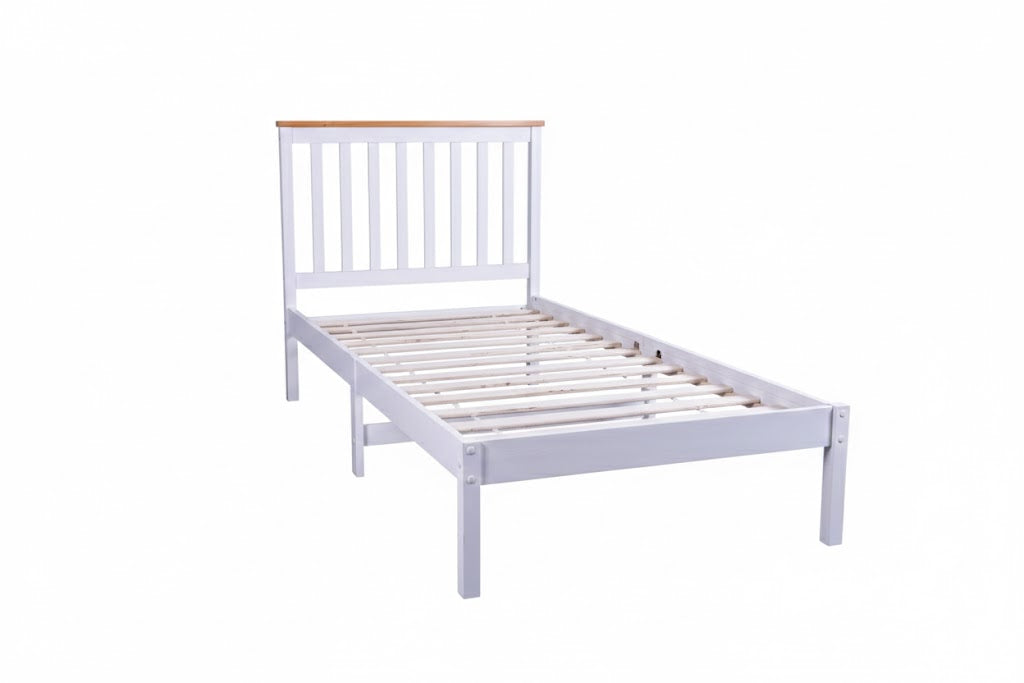 Hayes Solid Pine Bed Frame King Single