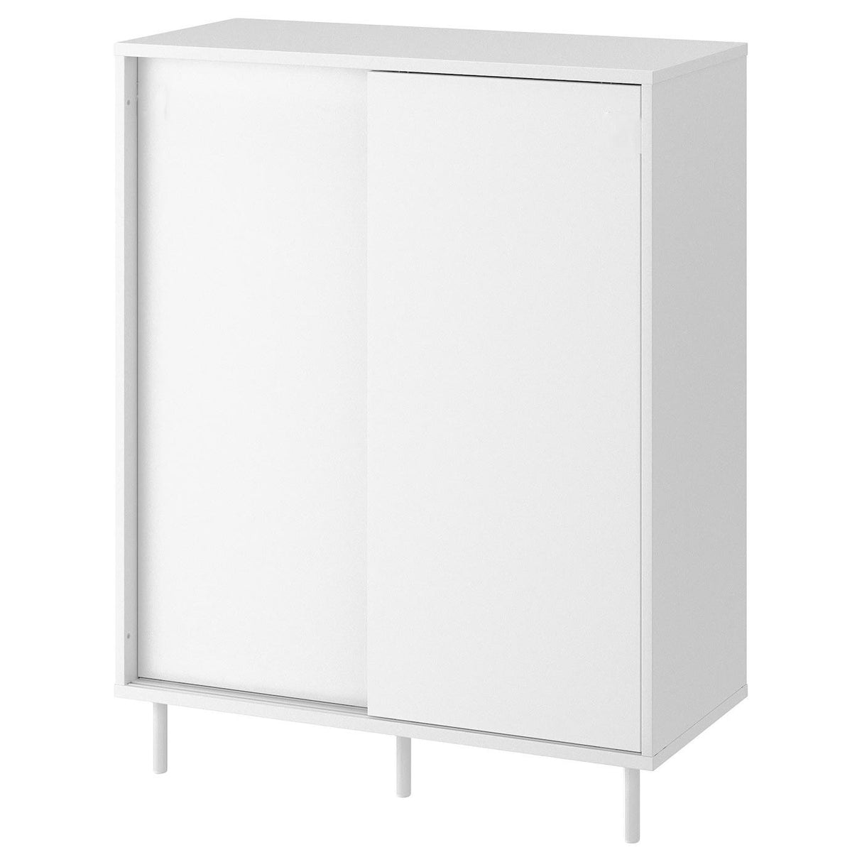 Kerwyn Shoe Cabinet with Sliding Door White