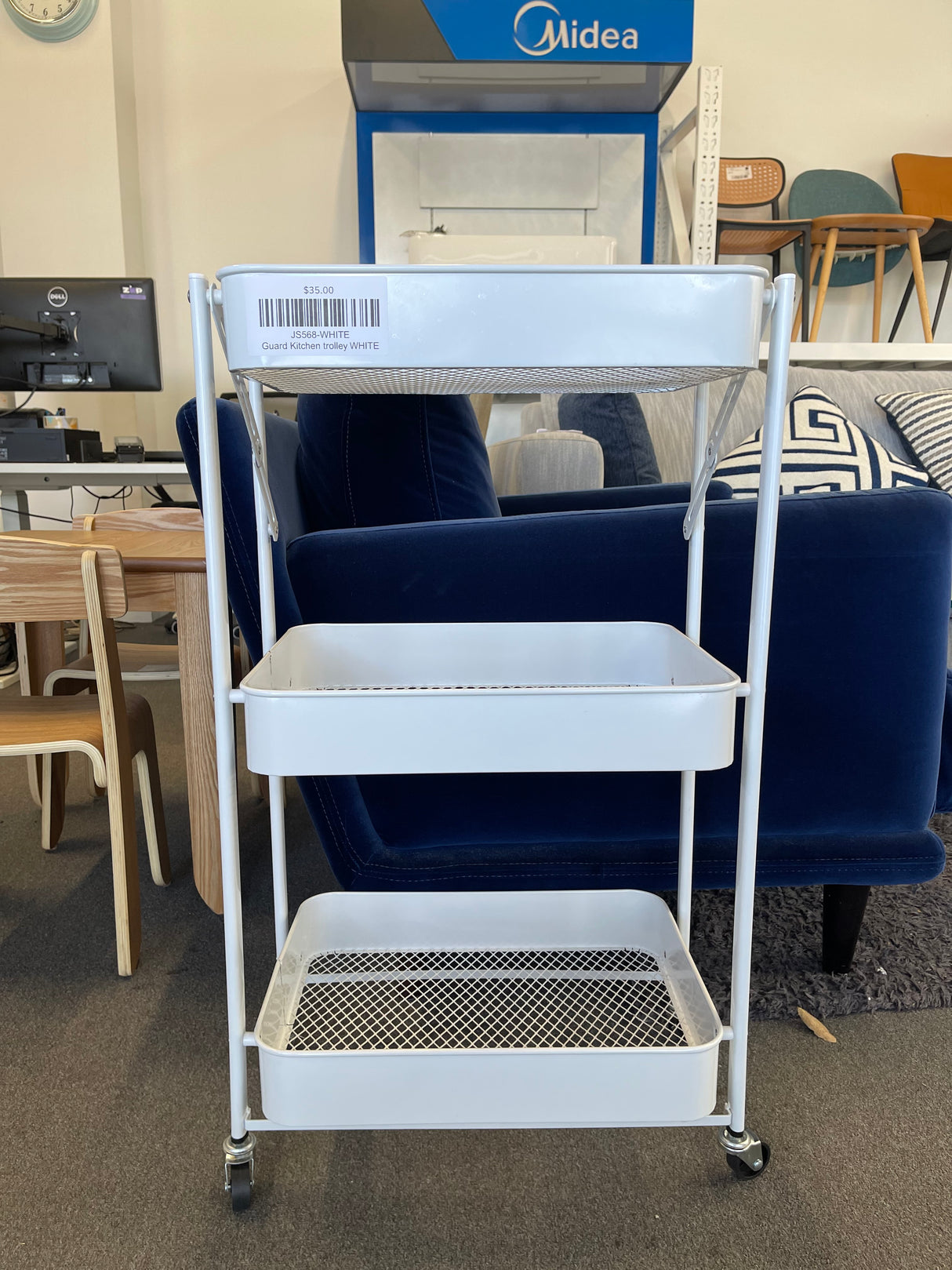 Guard Kitchen Trolley White
