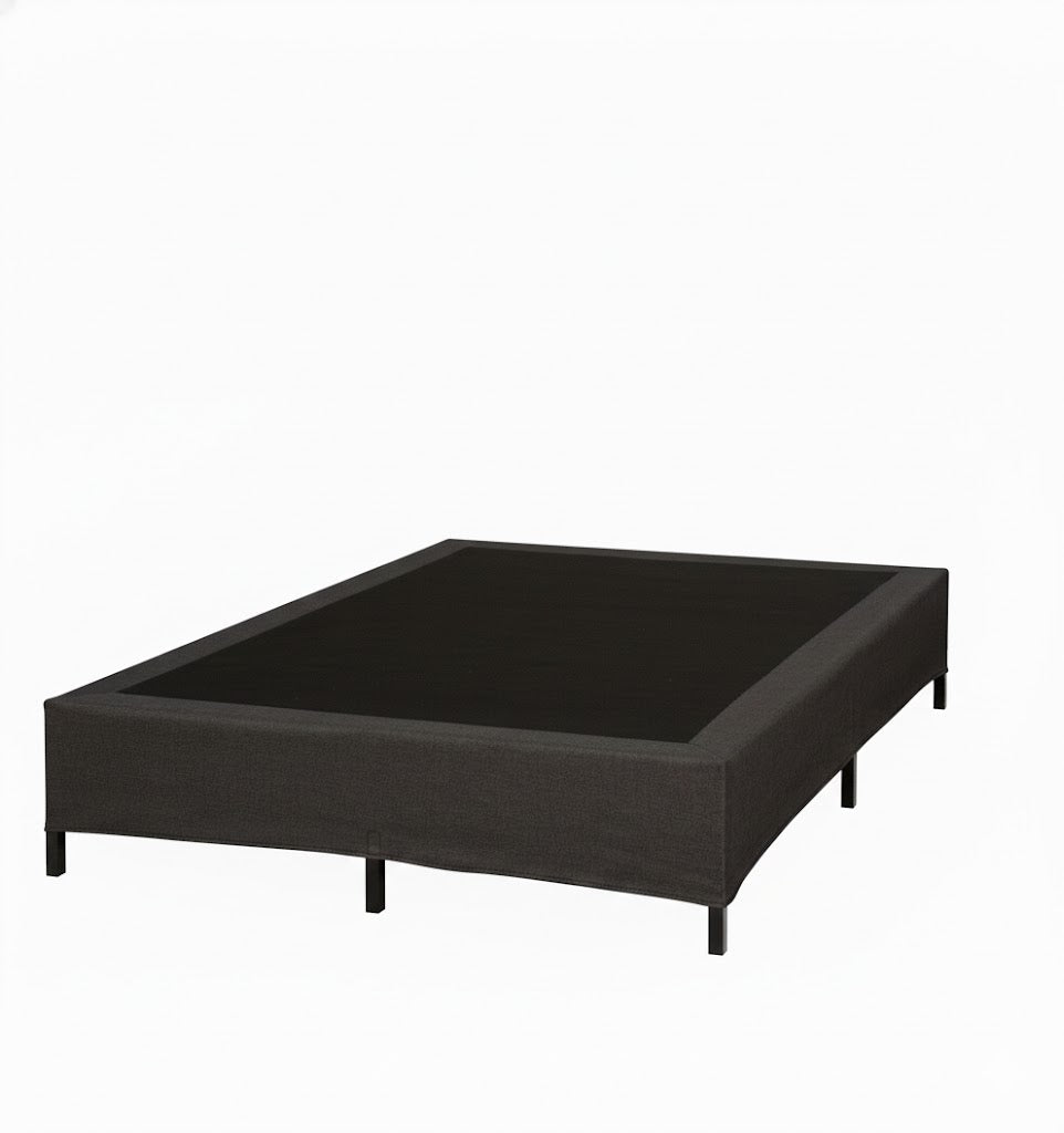 Misty Fabric Platform Bed Base Double