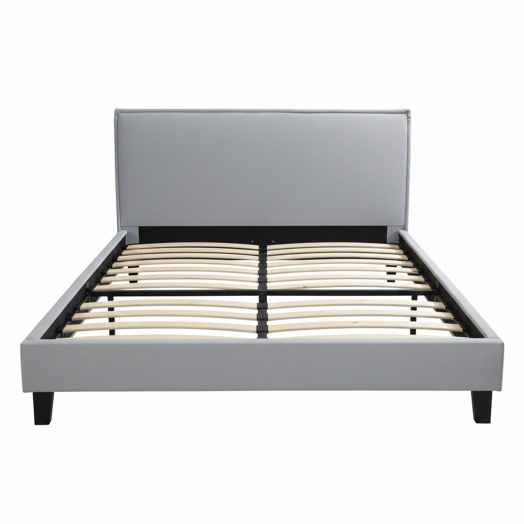 Nihill Bed Frame Light Grey Double