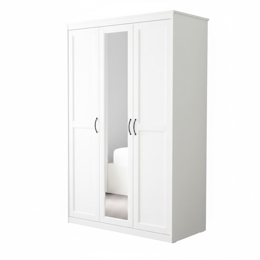 'Roman' 3 Door wardrobe with Mirror