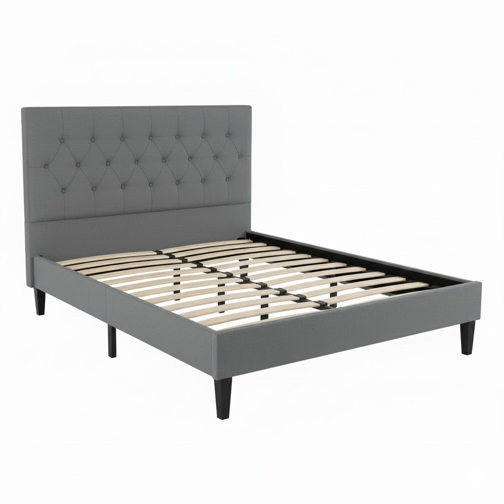 Scout Bed Frame Grey Queen
