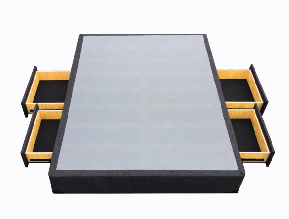 Leslie Base NZ Made with 2 Left Drawers Single