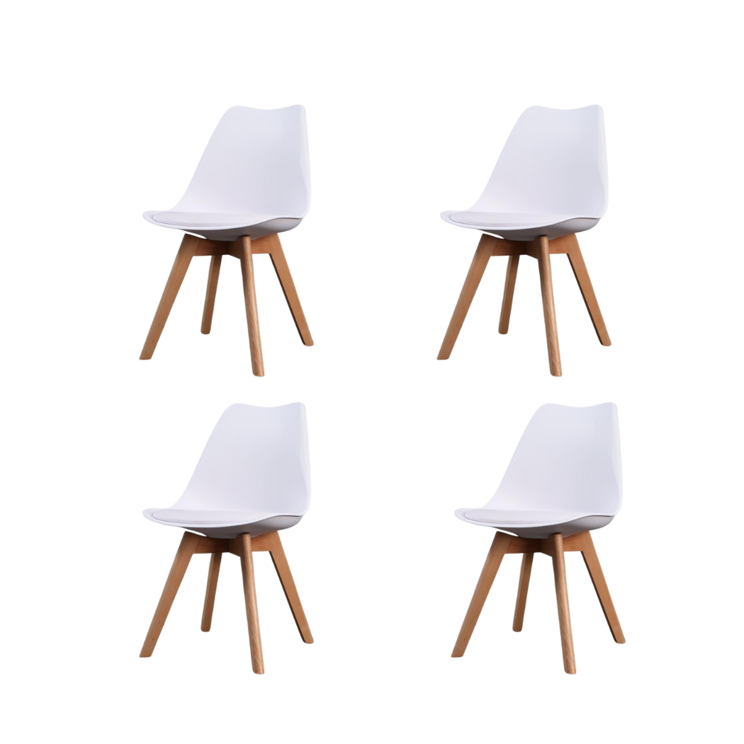Replica "Sonia" Tulip Dining Chair Set of 4