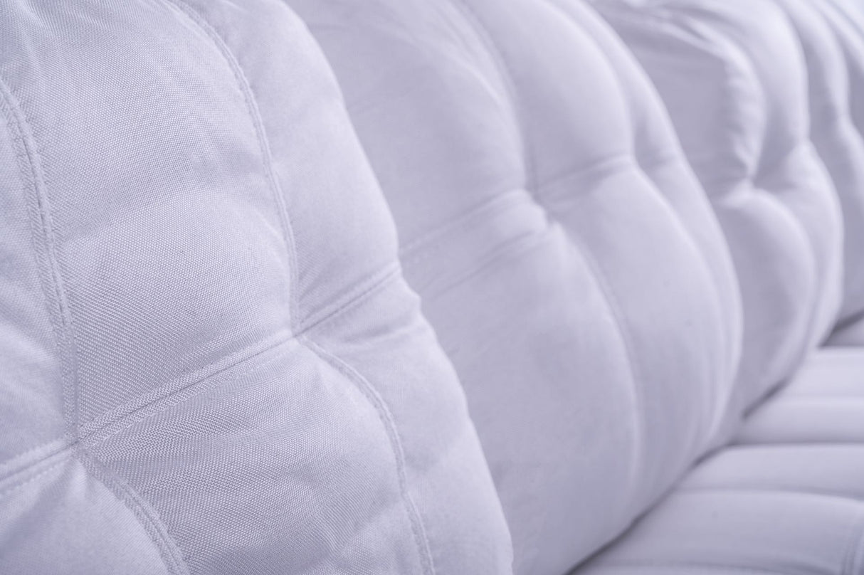 'Ostro' Reversible Corner Sofa with Cup Holder (Beige)