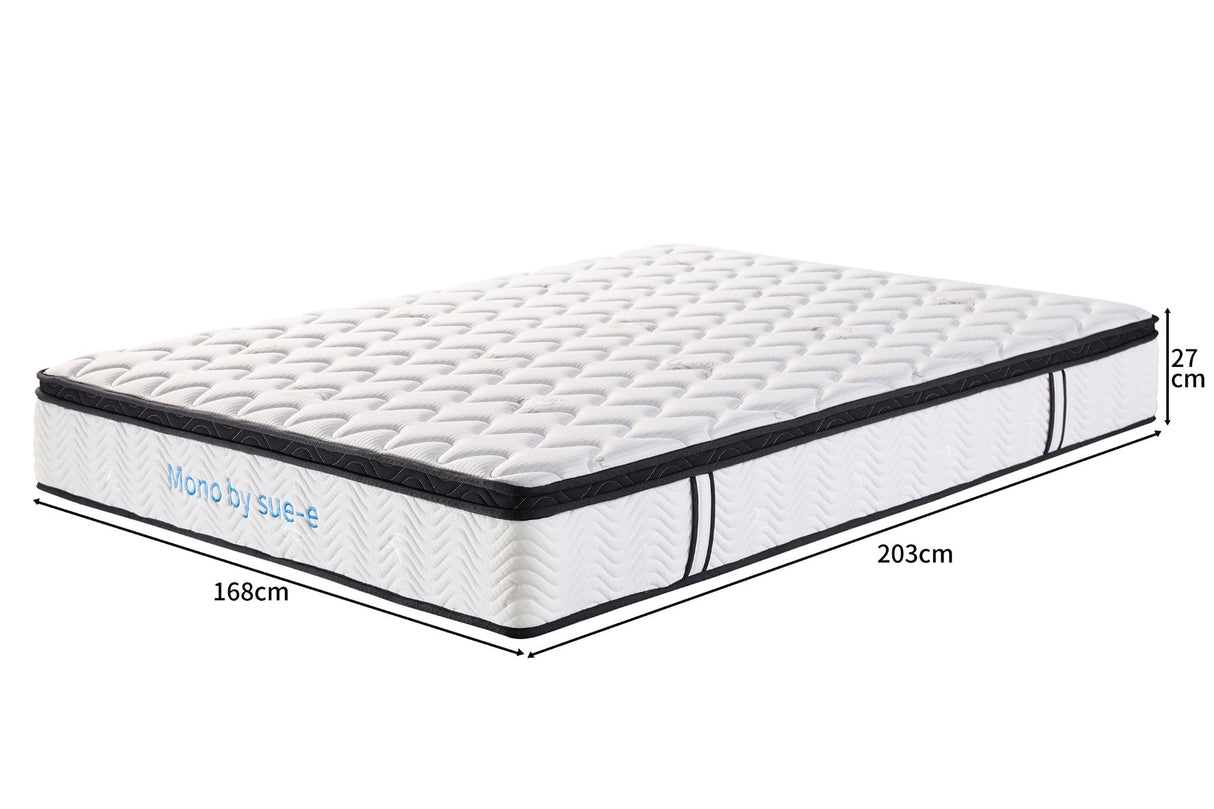 Mono Mattress with Cashmere Fabric King Size