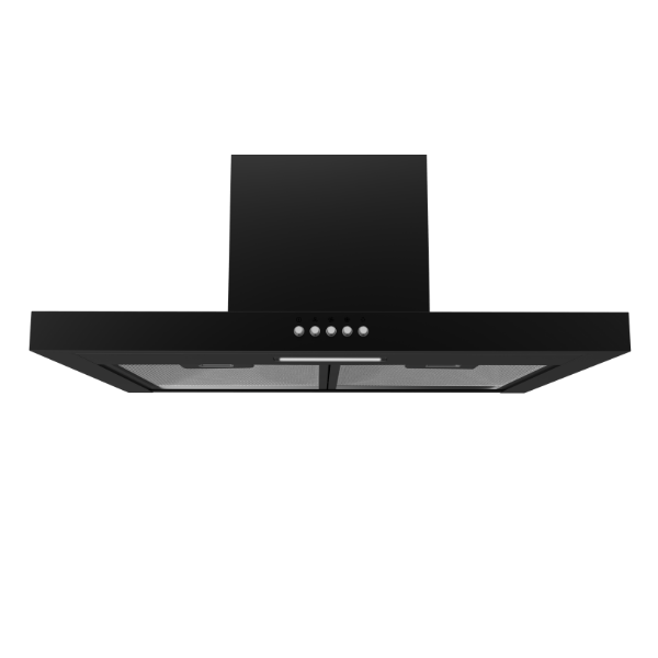 Midea 60cm T-Shape Rangehood Black 60M17(Black)