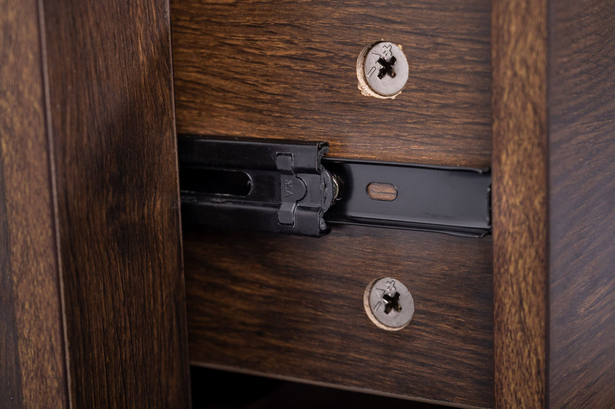 'Byron' Dark Oak Bedside Table