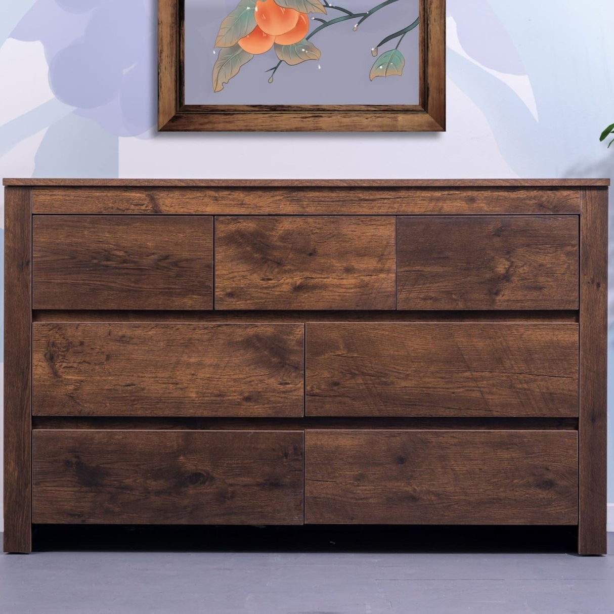 'Byron' Dark Oak Low Boy