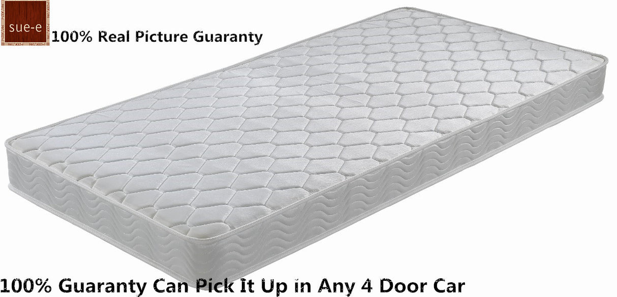 Solid Wood Trundle Bed White Single