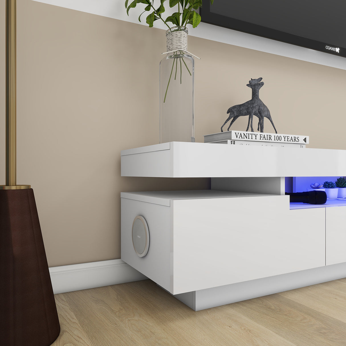 Roux WHITE TV UNIT