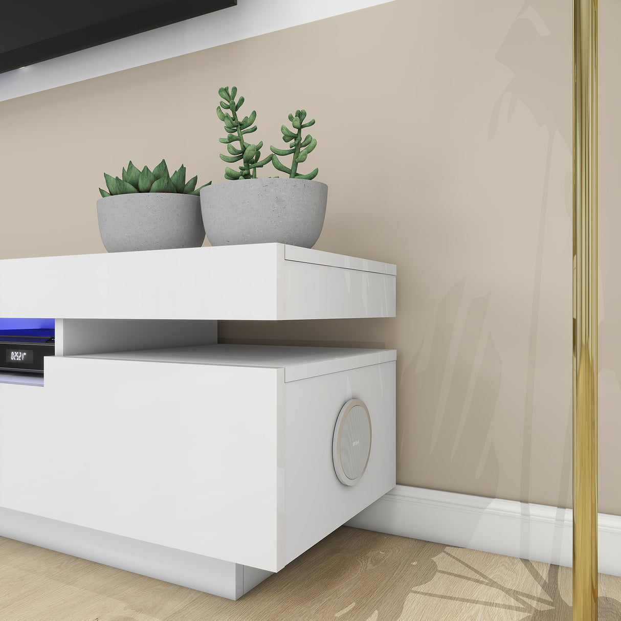 Roux WHITE TV UNIT
