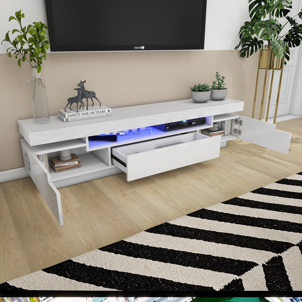 Roux WHITE TV UNIT