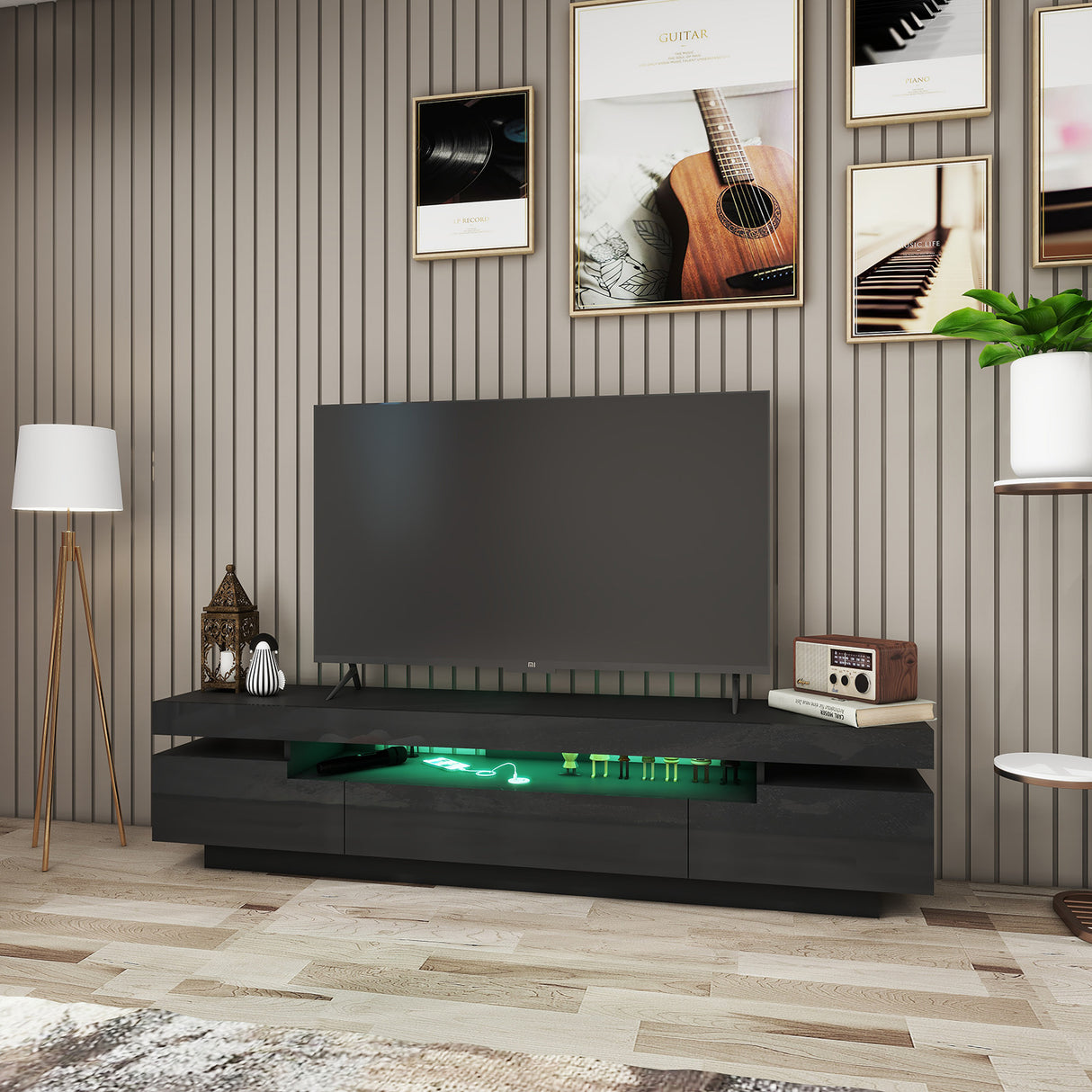 Roux BLACK TV UNIT