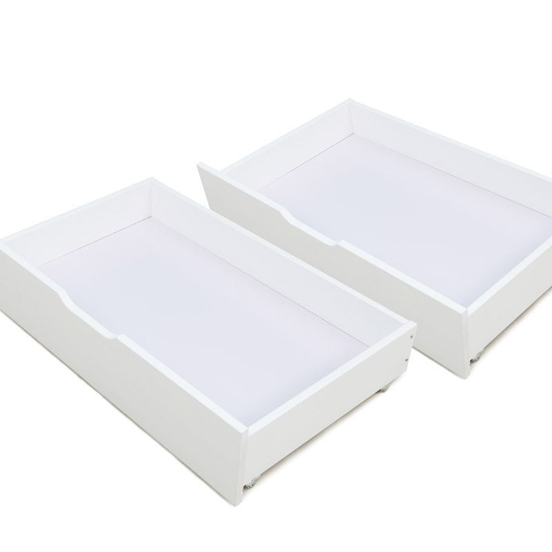 White under bed Storage Drawers *2