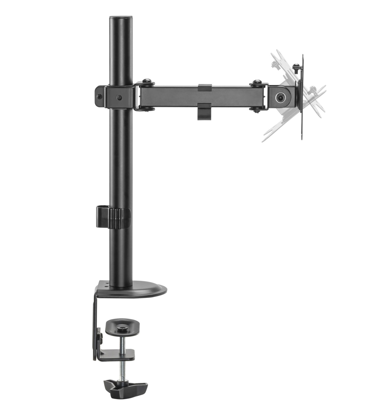 Locktight Single-Monitor steel articulating mount