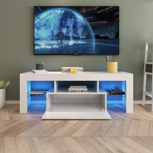 Norway' 130Cm RGB LED TV Stand Cabinet Entertainment Unit