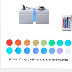 Norway' RGB LED Coffee Table (Battery Powered)