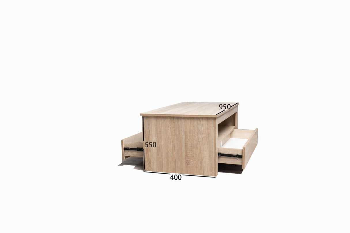 'Sintra' Light Oak Coffee Table