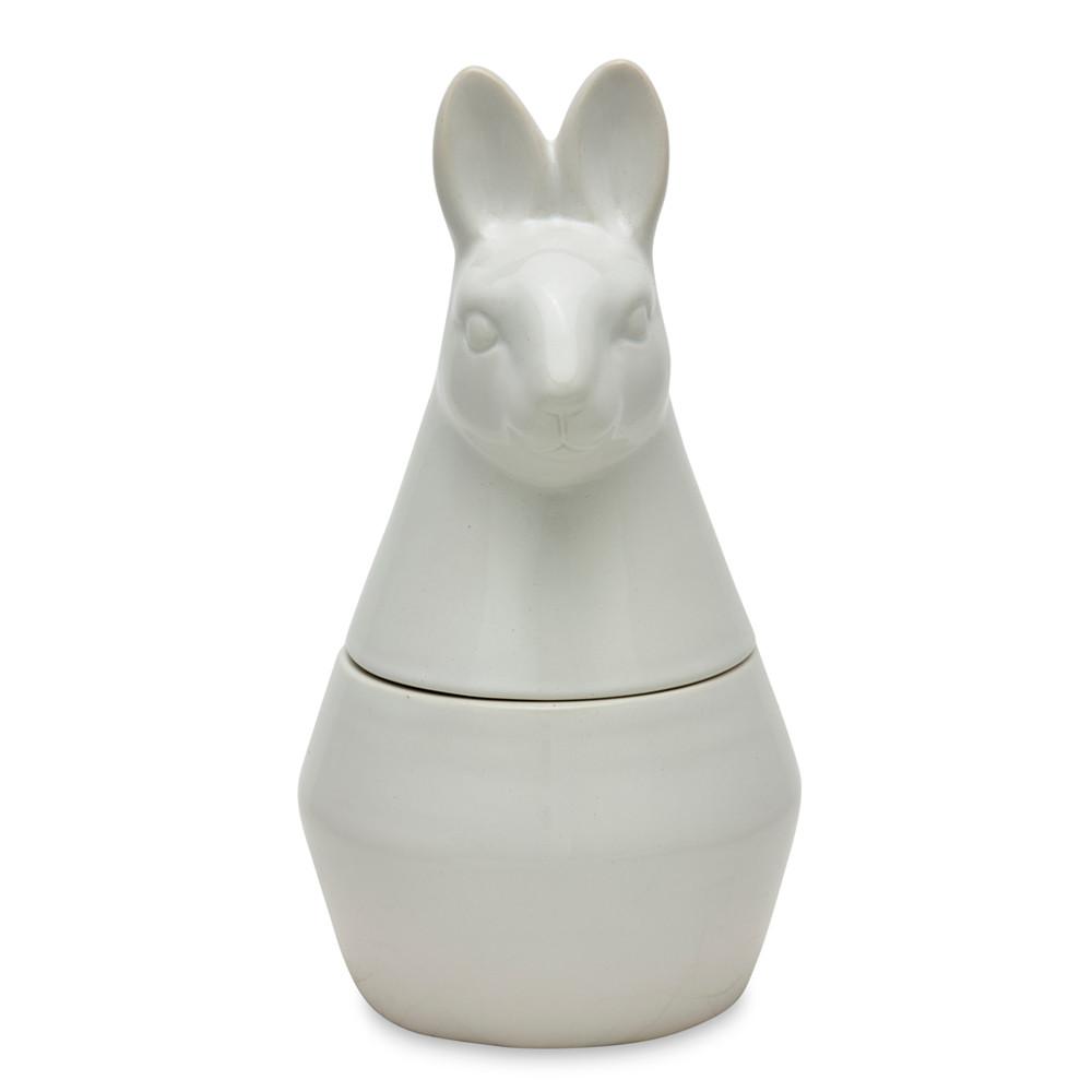 Rabbit Canister White