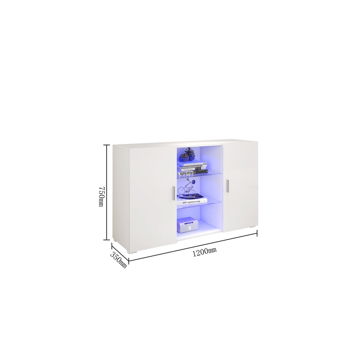 Zara RGB LED Lighting Side Stand