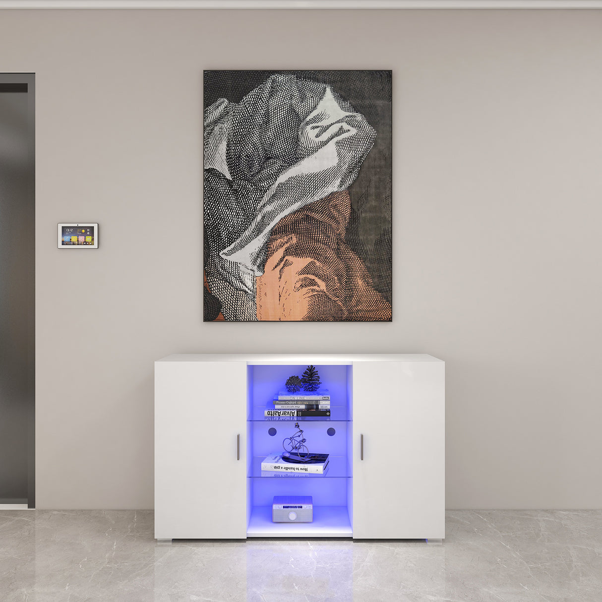 Zara RGB LED Lighting Side Stand