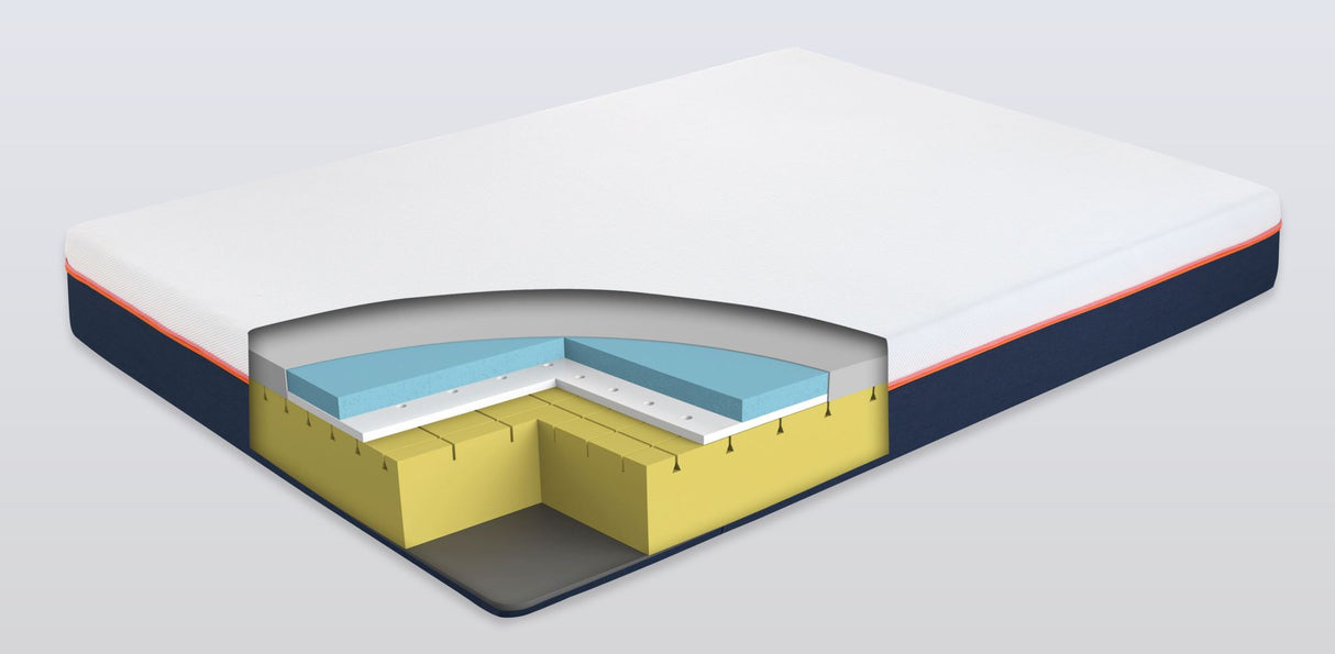 3-in-1 Memory Foam mattress Super King