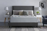 Oriana Bed frame Grey Double Size
