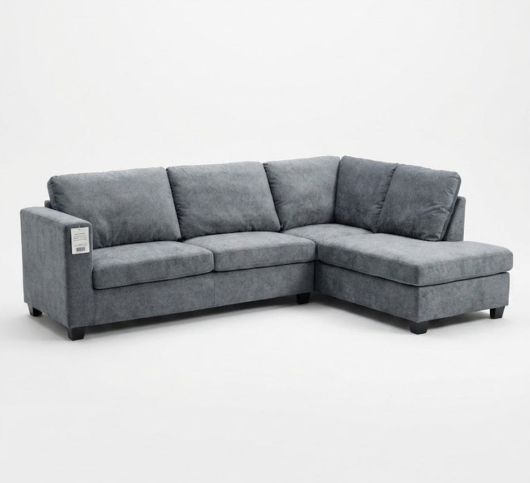 Ganley Modular GREY Right Chaise Lounge Suite