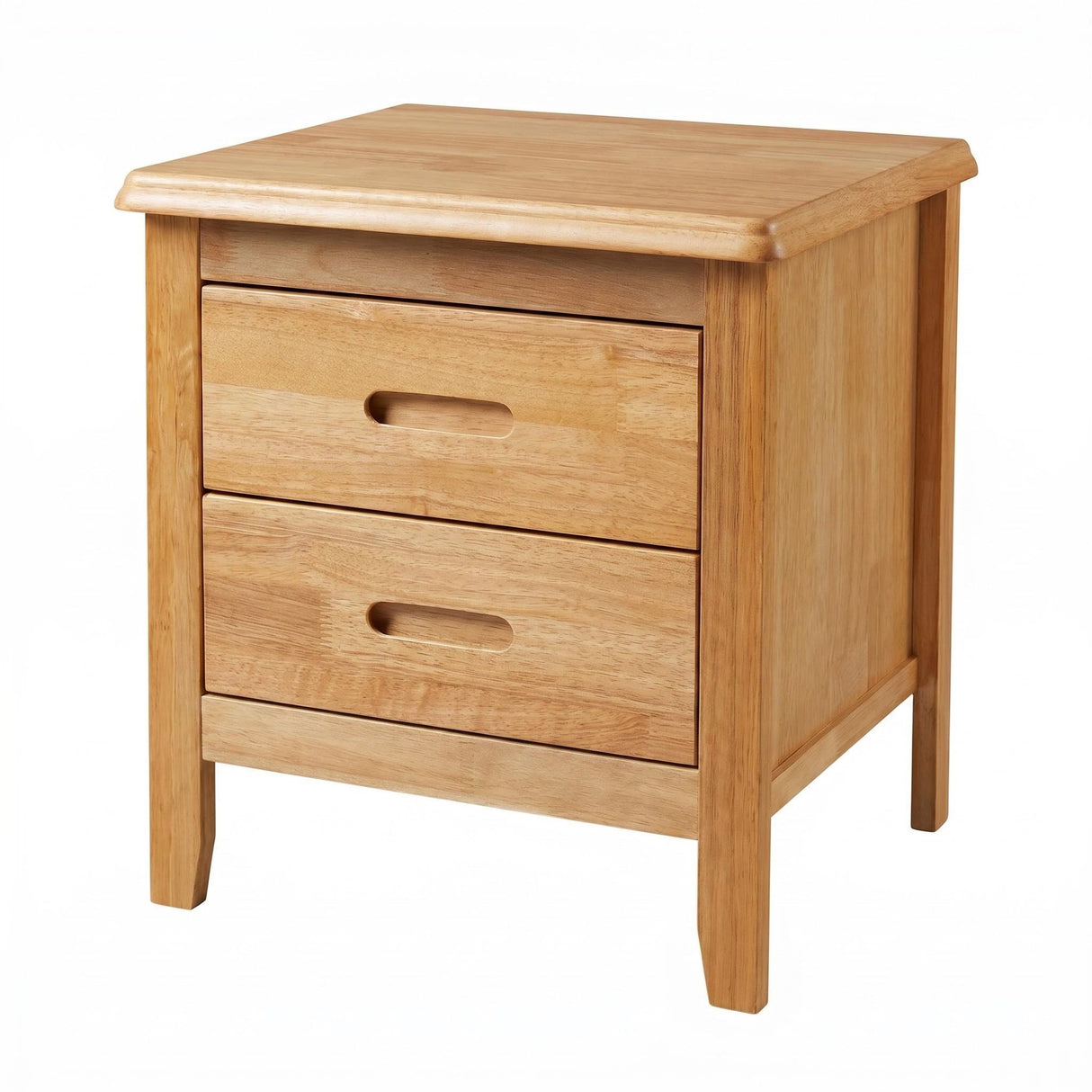 Honey Wood Bedside Table