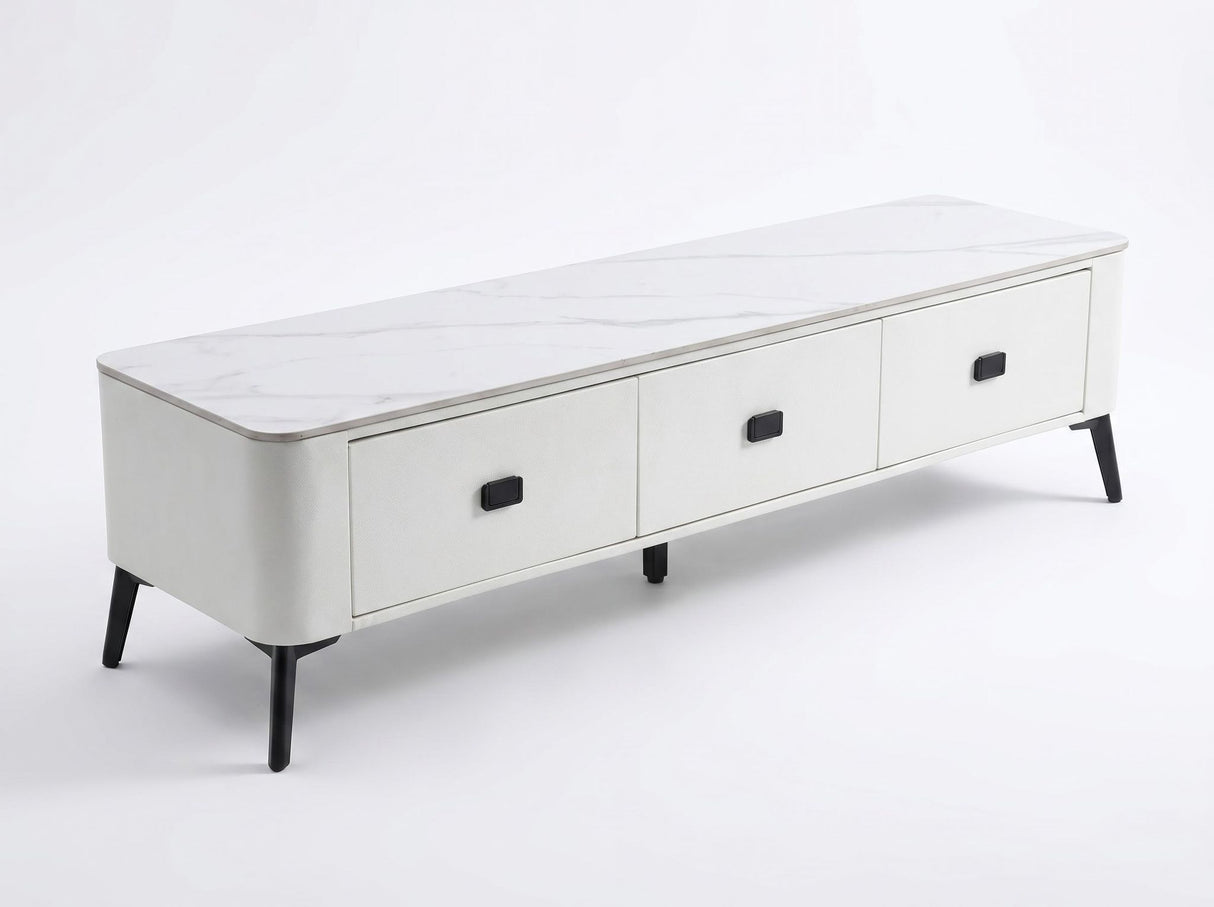 Luxe Sintered Stone TV Entertainment Unit