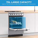 Midea 24DMS4G113 60cm Freestanding Gas Cooker