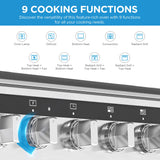 Midea 24DMS4G113 60cm Freestanding Gas Cooker