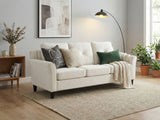 Neeve 3 Seater Sofa Velvet Cream