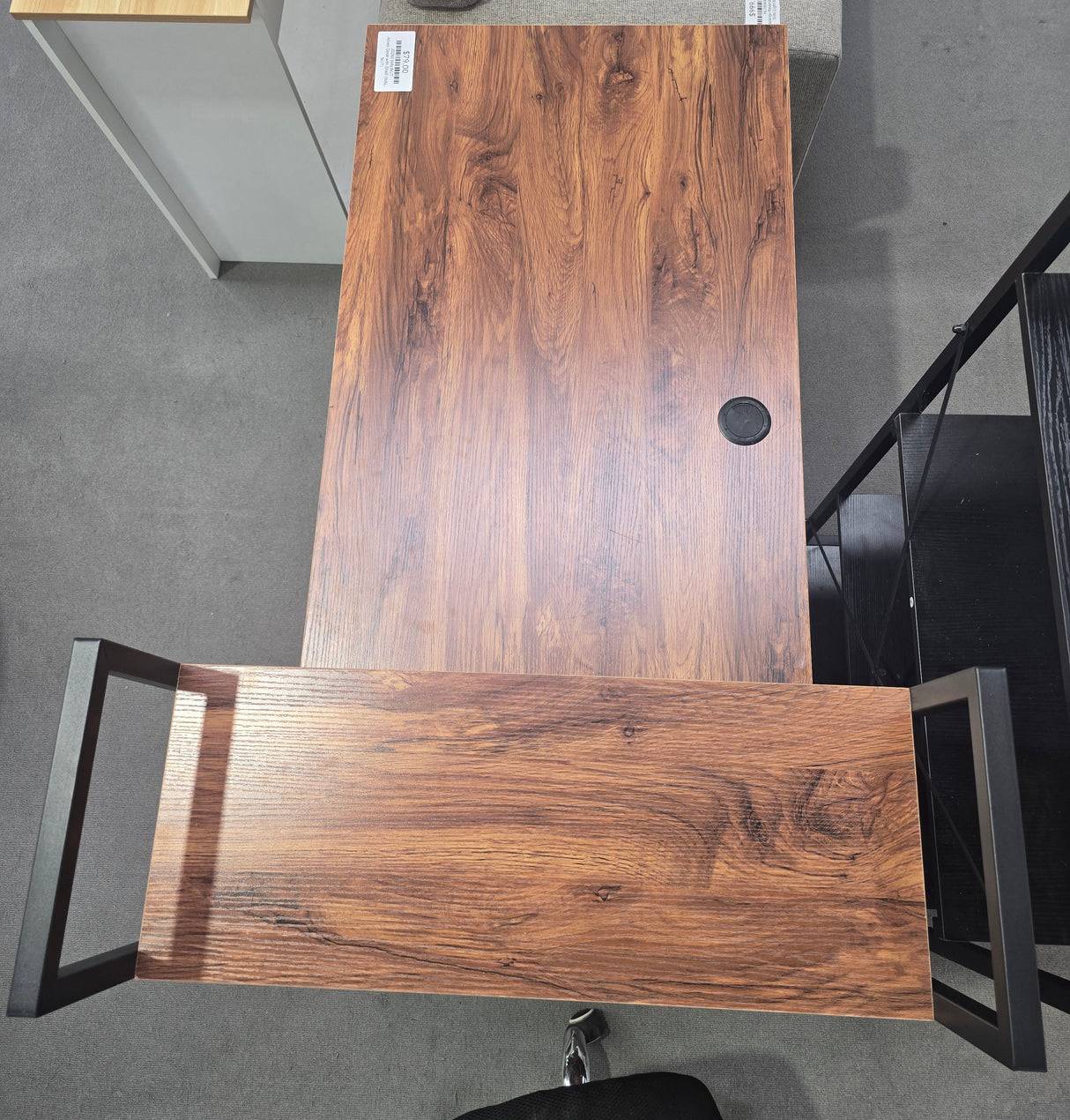 Alives Desk with Shelf (WALNUT)