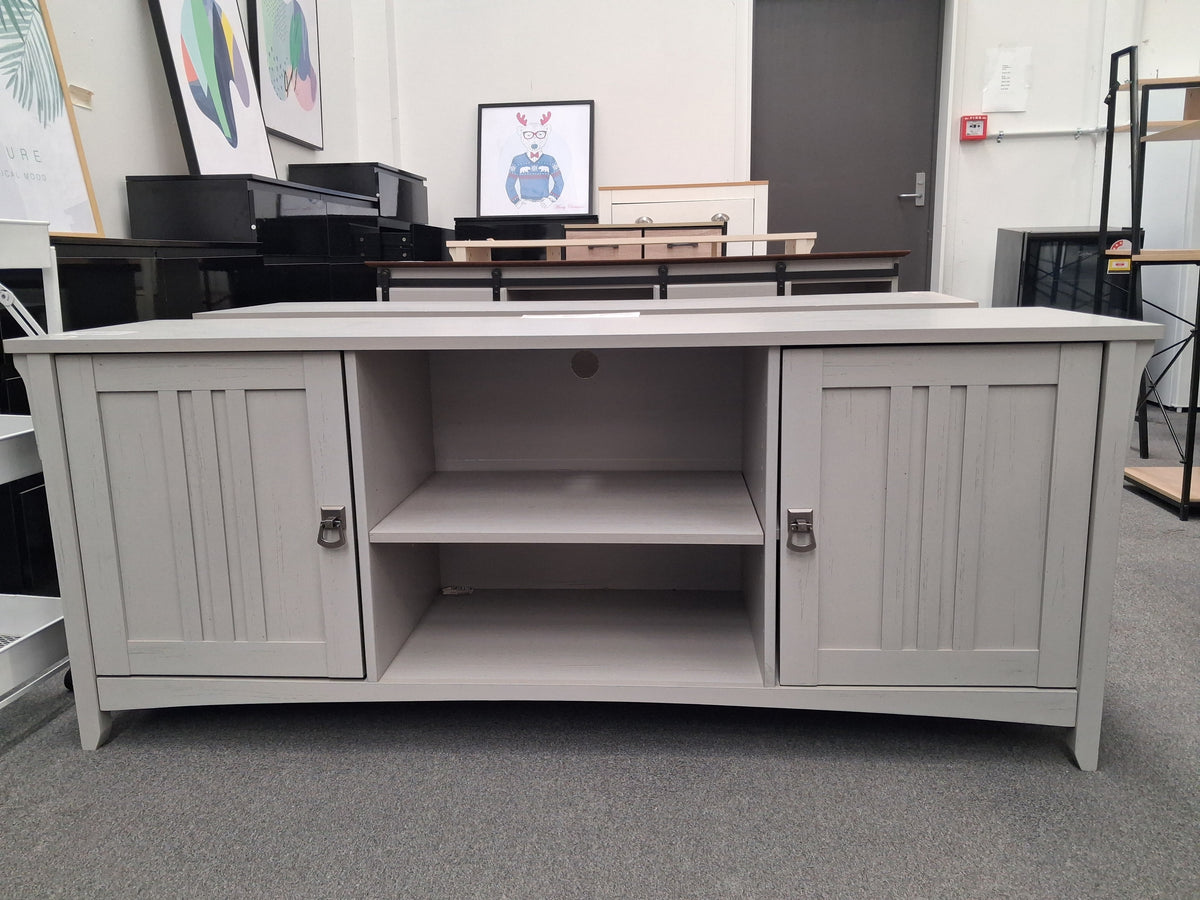 DISPLAY - Riverton Cabinet Cape Cod Gray (Minor cosmetic scratches)