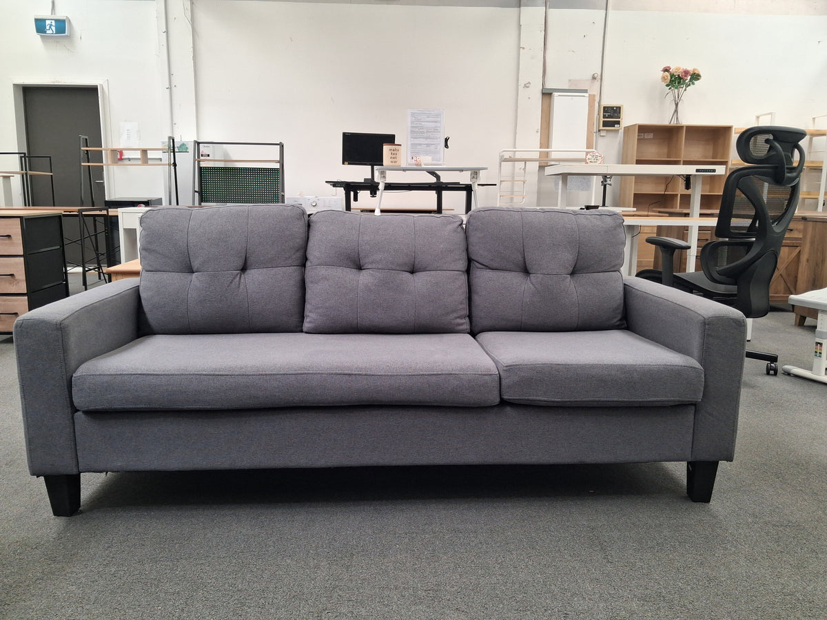 DISPLAY - Koa Sofa Dark Grey with buttons