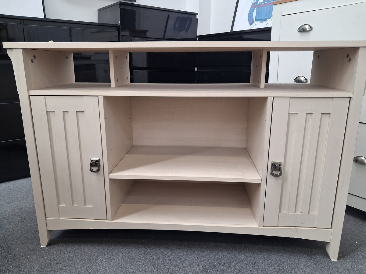 DISPLAY - Rosella Cabinet Antique White (Minor cosmetic scratches)