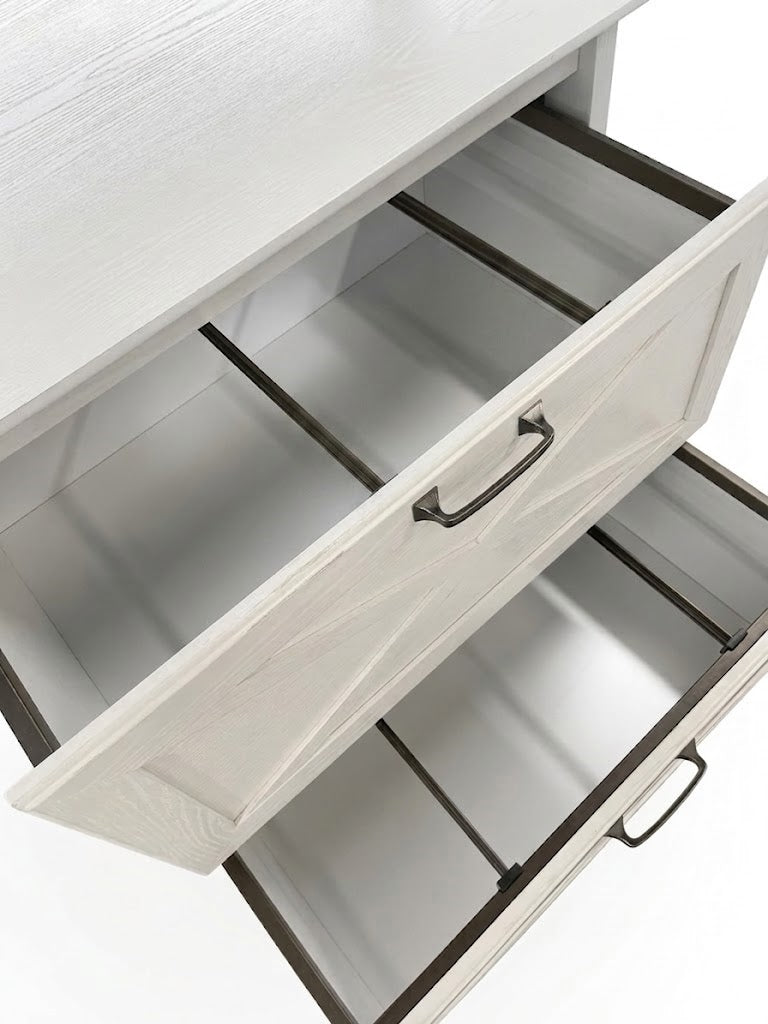 Arnbry File Cabinet White