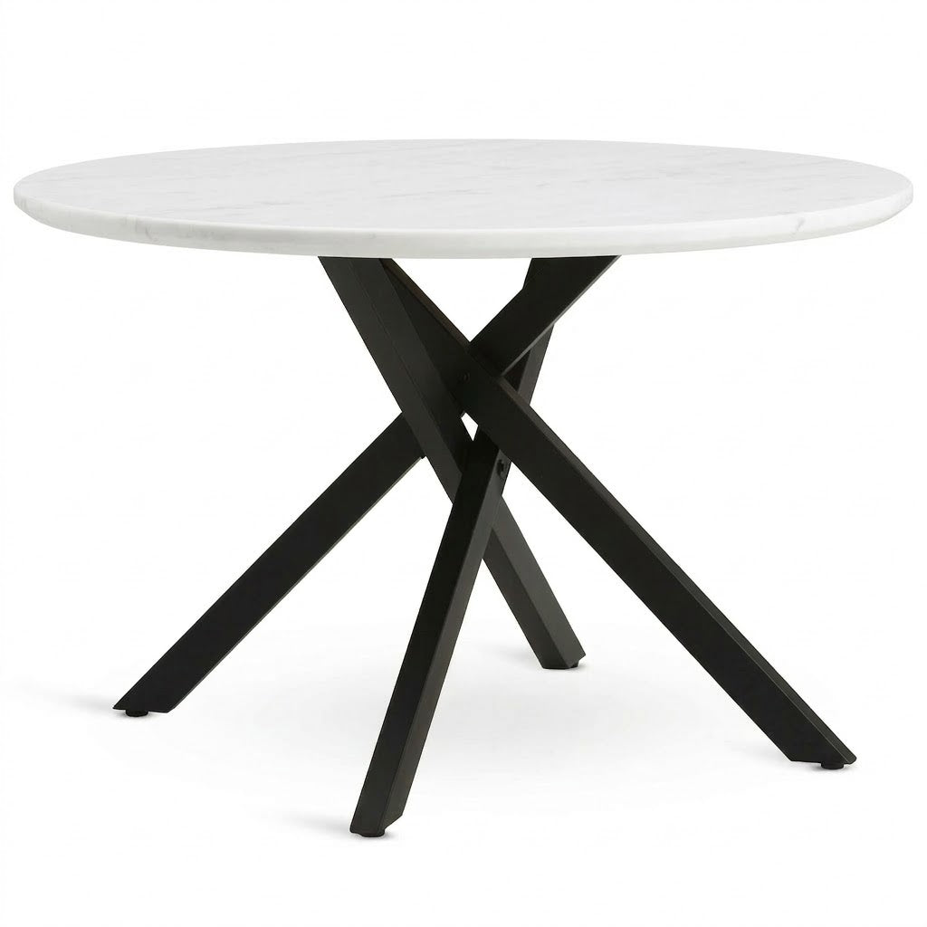 Fraser Round Dining Table Marble