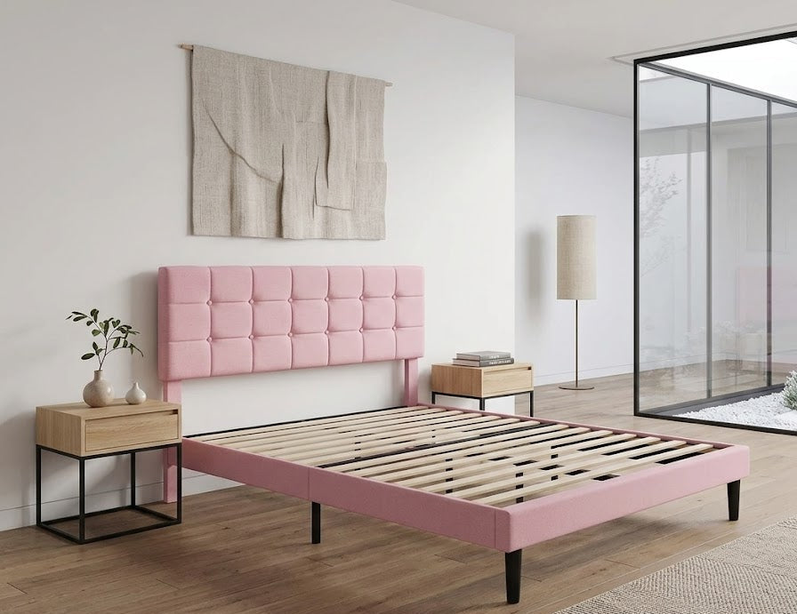 Formosa Bedframe Full (Double) Pink