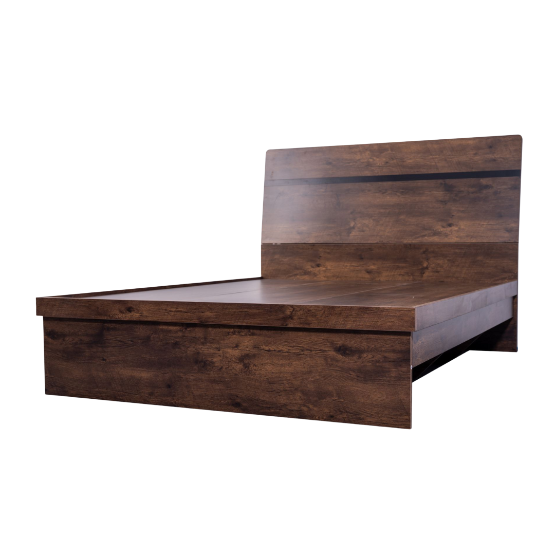 'Byron' Dark Oak Bed frame with Storage Super King