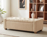 Warren Ottoman Beige
