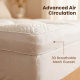 Shredded Memory Foam Topper Queen