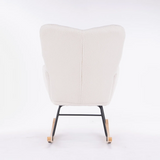 Carter Beige Rocking Chair