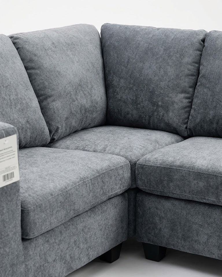 Ganley Modular GREY Left Chaise Lounge Suite