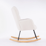 Carter Beige Rocking Chair