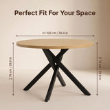 Fraser Round Dining Table Wood